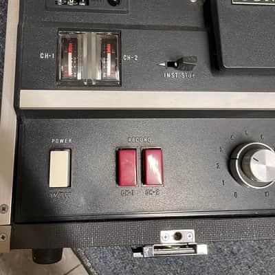 Sony TC-500A Reel Tape Player Recorder w/Speakers image 8