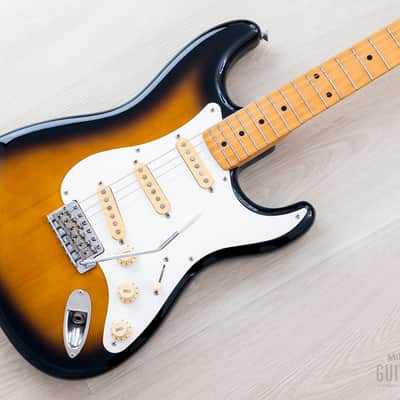 1986 Fender Stratocaster ‘57 Vintage Reissue ST57-55 Sunburst Near-Mint w/ Hangtags, Japan MIJ Fujigen image 1