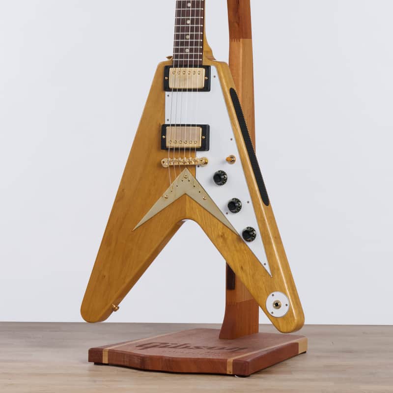 Gibson Custom 1958 Flying V Reissue, Natural | Demo