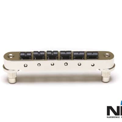 Graph Tech PS-8843-C0 ResoMax NV2 4mm Tune-O-Matic Guitar Bridge w/ String Saver Saddles
