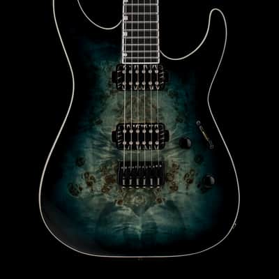 ESP E-II M-II HT - Mercury Blue Burst #ES6775243 (Factory Demonstration Model) image 1