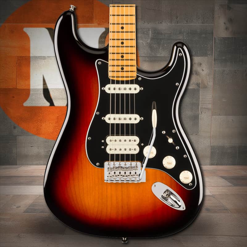 Fender American Professional Classic Stratocaster HSS, Maple Fingerboard - 3-Color Sunburst image 1