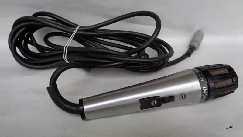 Shure 515 SB  Unidyme B Silver/Black Vintage Microphone image 1