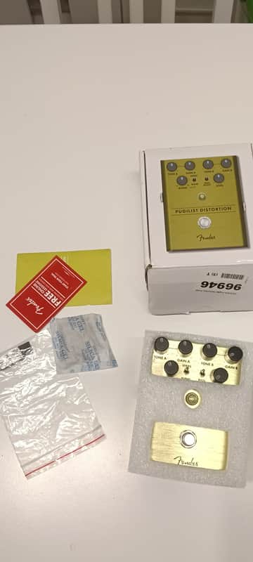 Fender Pugilist Distortion 2018 - Present - Yellow image 1