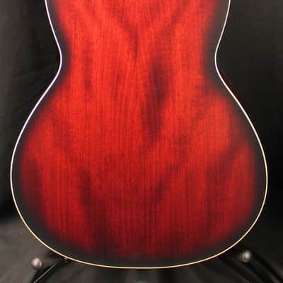 2025 PRS SE P20E Tonare Parlor Fishman Sonitone Acoustic Electric Fire Red Burst w/Soft Case image 4