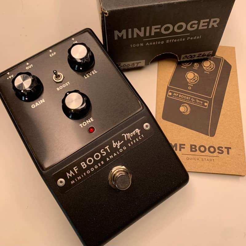 2010s Moog Minifooger MF Boost Black