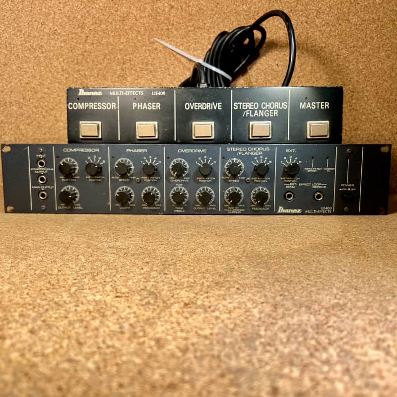 Ibanez UE400 Multi-Effects Rack with Foot Controller 1980s – Serviced – Warranty image 1