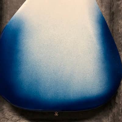 Geddy Lee Tear Drop Copy Squire  2018 White and Blue image 4