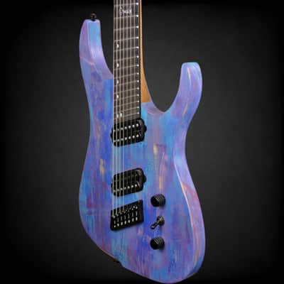 Ormsby Custom Secret Run Hypemachine 7 String Multiscale Customshop HH -Hand Painted - 2018 - w/case image 4
