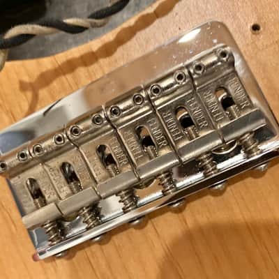 Warmoth Alder Stratocaster Hardtail Body with Fender Hardtail Bridge image 3