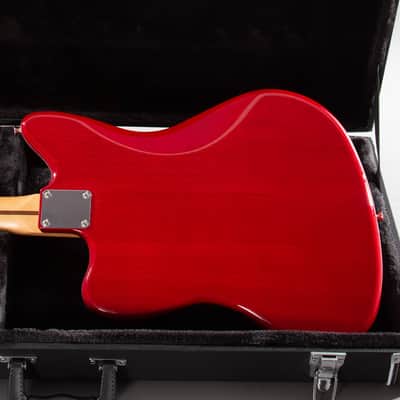 2024 Fender MIJ Japan Hybrid II Jazzmaster Quilt Red Beryl Quilt Top HSC image 7