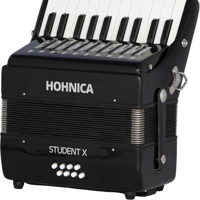 Hohnica Student X Piano Accordion +GigBag & Straps | Kid Child Size | STUX | Authorized Dealer image 3