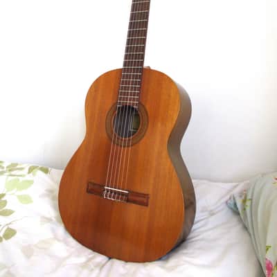 Aria  550 vintage classical guitar Japan  bone nut and saddle amazing tone,  player &  new set-up image 1