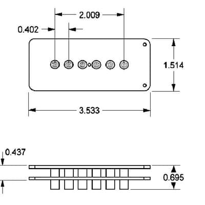 Seymour Duncan SJM-3 Quarter Pound for Jazzmaster Bridge pickup image 6