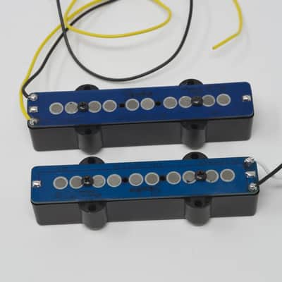 Fender Ultra Noiseless Jazz Bass V 5-String Pickup Set Black image 3