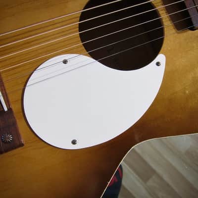 Airline Acoustic Guitar Concert Sized by Kay of Chicago for Montgomery Wards Circa-1960s Sunburst image 16
