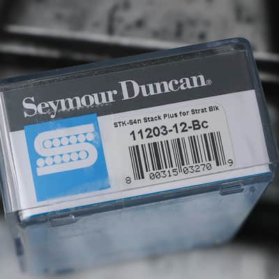 Seymour Duncan STK-S4n Classic Stack Plus Strat Neck Pickup - Black image 3