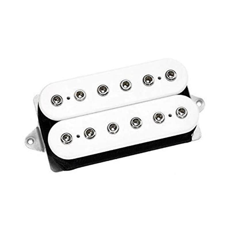 DiMarzio DP252FW Gravity Storm™ Neck Humbucker Pickup, F-Spaced, White image 1