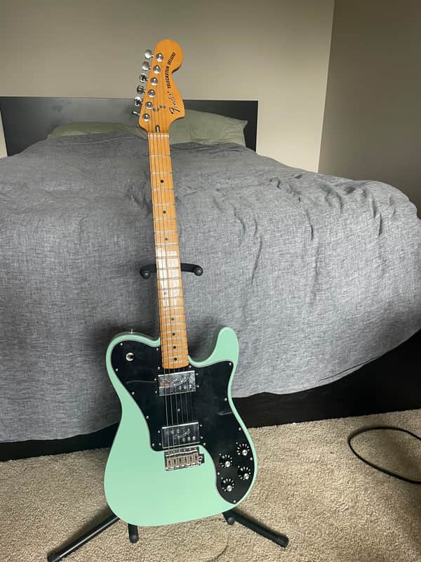 Fender Vintera II '70s Telecaster Deluxe with Tremolo, Maple Fretboard 2023 - Present surf green image 1