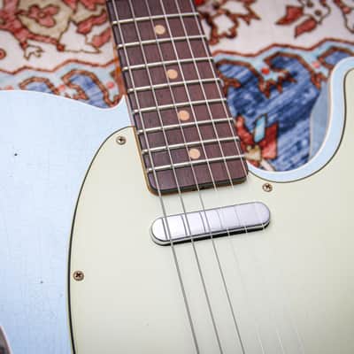 FENDER USA Custom Shop 60's Flamethrower Telecaster Custom Jrny Relic "Sonic Blue" (2025) image 7
