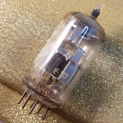 Amperex 6DJ8 tNOS AT1000 TESTED Balanced! PI Vacuum Tube Heerlen Small Halo Getter rare Treble Clef Bugle Boy T4TCbb ECC88 dual triode 1960-1966 image 10