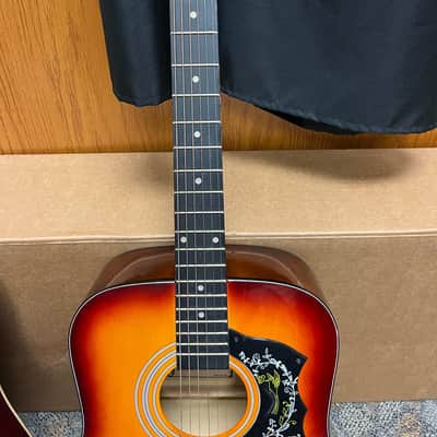 Vintage Harmony 01010 early 1980s - Hummingbird (copy) Guitar image 6
