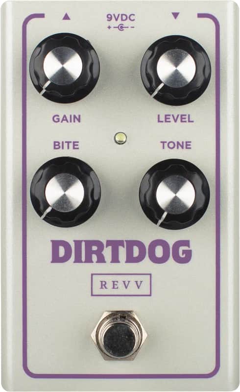 Revv Amplification Joey Landreth Signature "Dirt Dog"  Drive Pedal in Pearl White image 1