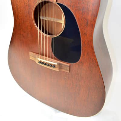 2021 Martin D-15M Mahogany Dreadnought Acoustic Guitar, Natural w/ Case image 4