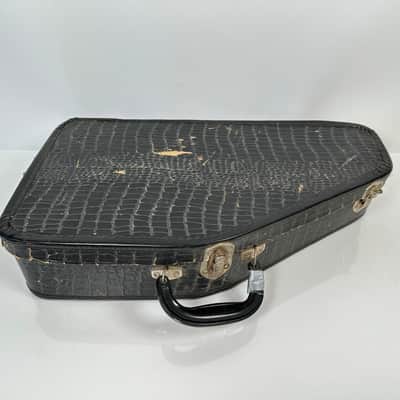 Vtg Oscar Schmidt Airline Autoharp with Case and Accessories image 3
