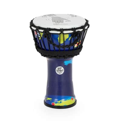 SLAP Djembe Rope Tuned- World Graphic - 10 inch (drumhead) Panyard image 1