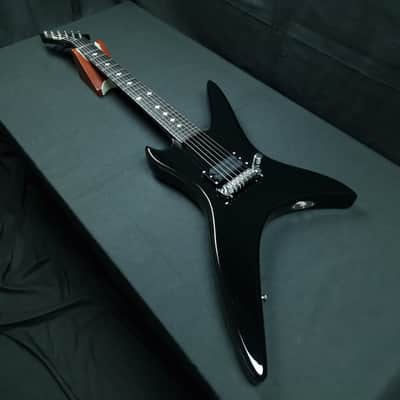 B.C. Rich Chuck Schuldiner Tribute Stealth 2008 Onyx Black Neck Through Dimarzio X2N Death Control Denied image 13
