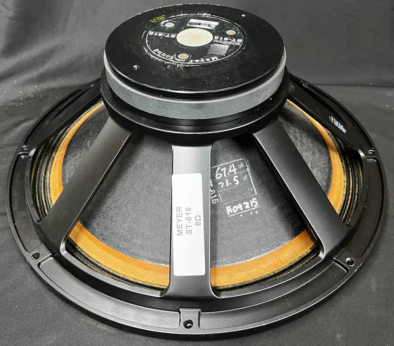 Meyer Sound 18" Speaker ST818 1000 Watts 8 Ohms Woofer image 1