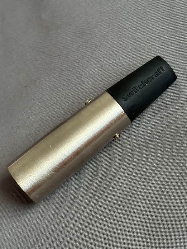 1970s Vintage USA Made Switchcraft A3M Series 3 Pin XLR Female Mic Cable End Connector image 1