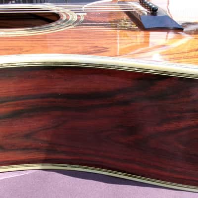 K.Yairi YW-800G B. Rosewood Jacaranda Japan Vintage Grammer Guitar Style 1979 image 14