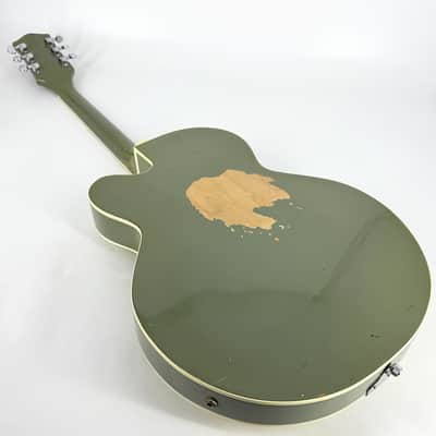 1969 Gretsch 6118 Double Anniversary - 2 Tone Smoked Green image 3