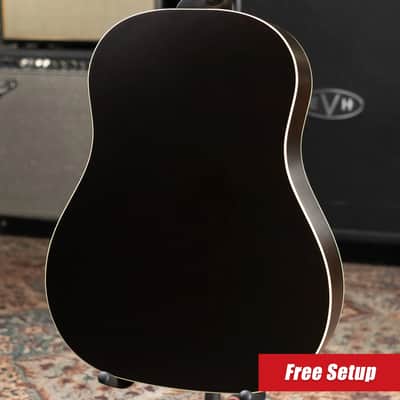 Gibson J-45 Special Acoustic/Electric Guitar - Satin Vintage Sunburst with Gig Bag image 2