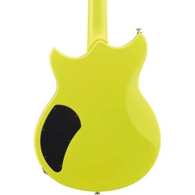 Yamaha Revstar Element RSE20 Chambered Electric Guitar - Neon Yellow image 5
