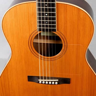 1995 Ted Thompson T1 Deluxe Indian Rosewood and Cedar Acoustic Guitar image 5