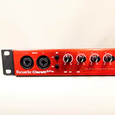 Focusrite Clarett 8Pre Thunderbolt Audio Interface image 2