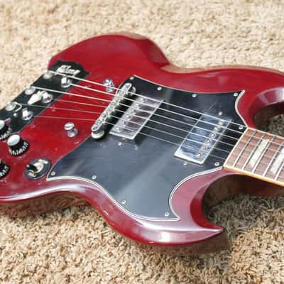Video! 1993 Gibson "Headless" SG Standard Red image 8