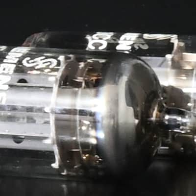 2x1960's Siemens E83CC/12AX7 Ring Getter Made in Germany Amplitrex Tested Tube image 7