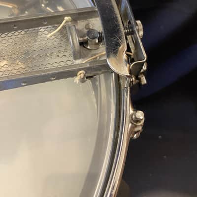 Rogers - 5x14" Dyna-Sonic Snare Drum 1968-1971 - Chrome Over Brass image 13