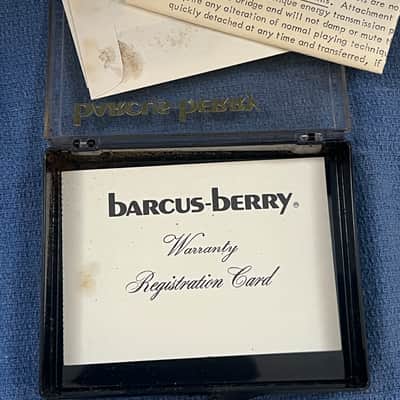 Barcus-Berry n/a 1970's - n/a image 3