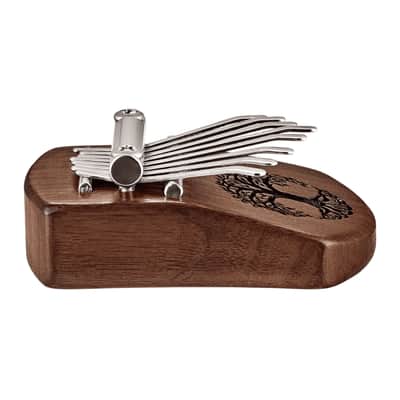 Meinl Sonic Energy Mini Kalimba C Major 8-Note Tree Of Life Symbol image 4