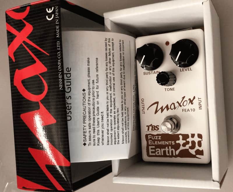 Maxon FEA10 Fuzz Elements Earth Pedal | Reverb