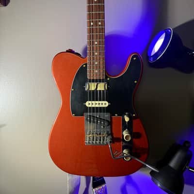 Fender Player Plus Nashville Telecaster with Pau Ferro Fretboard 2021 - Present - Aged Candy Apple Red image 1