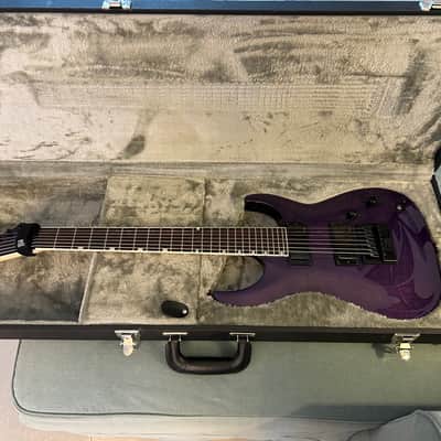 ESP LTD SH-7 Evertune Brian (Head) Welch Signature 2017 - Present - See Thru Purple image 6