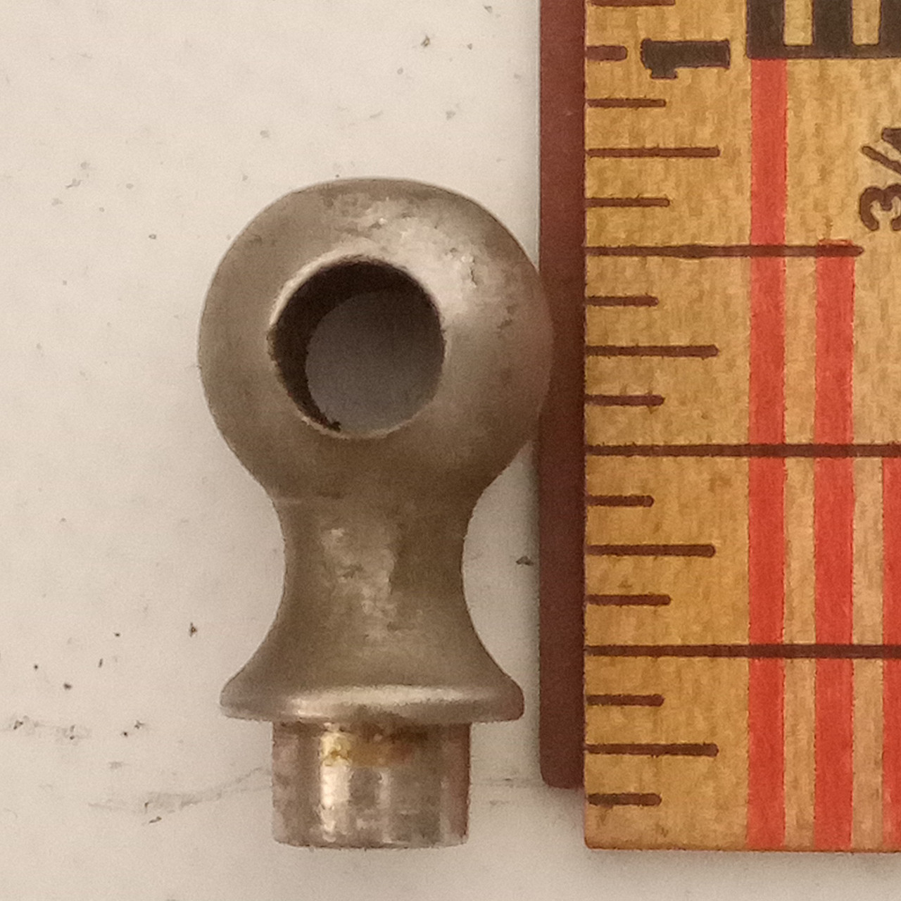 Leedy Single-Tension Snare/Bass Drum Nickel T-Rod-Eyelet Lug-Guide Marching 30s — main photograph