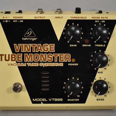 Behringer VT999 Vintage Tube Monster Vacuum Tube Overdrive | Reverb