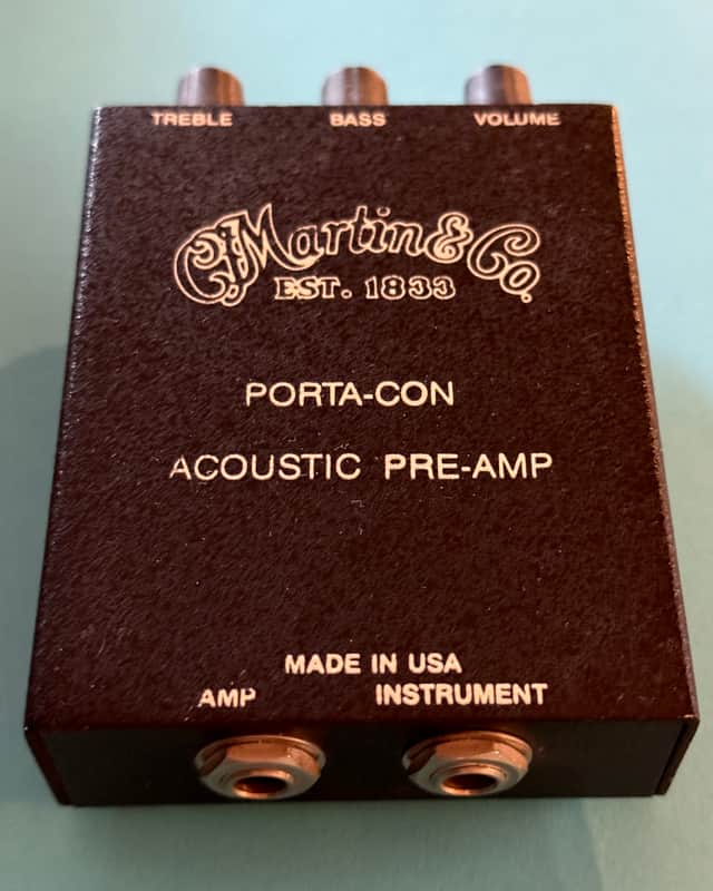 Martin PORTA-CON Acoustic Pre-Amp | Reverb